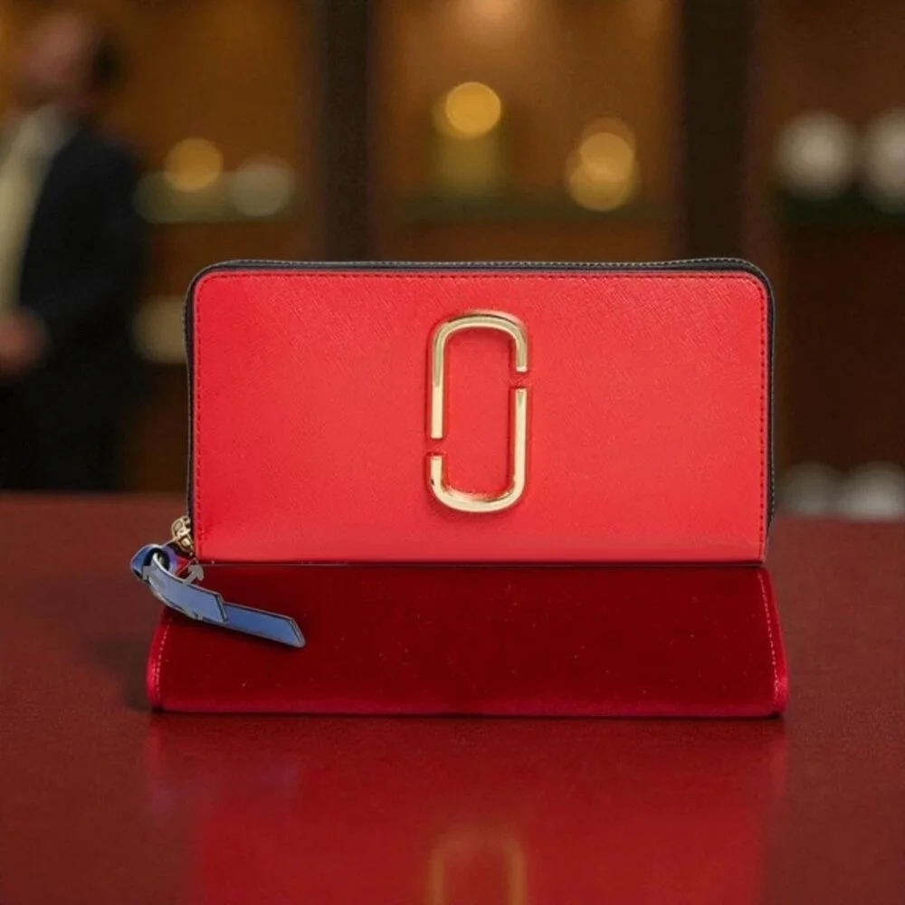 MARC JACOBS Snapshot Standard Leather Continental Wallet